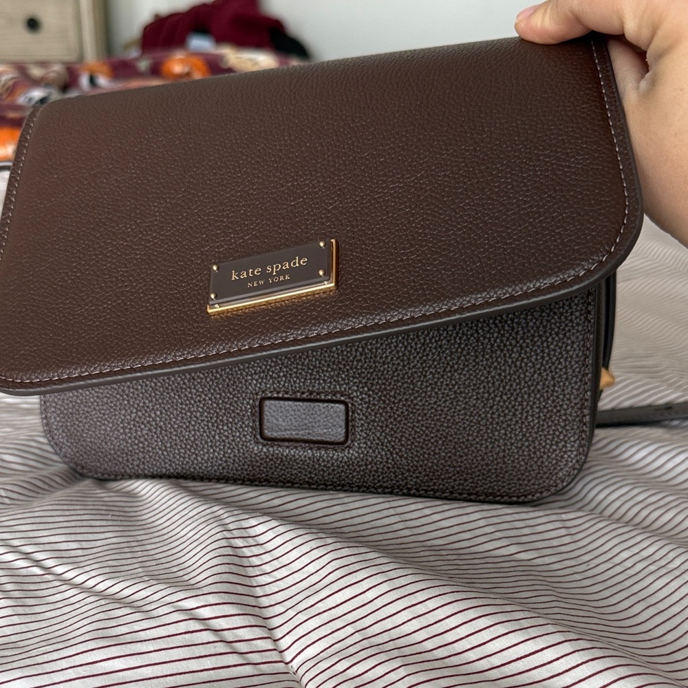Kate Spade Dark Brown Crossbody Bag - Picture 6 of 8